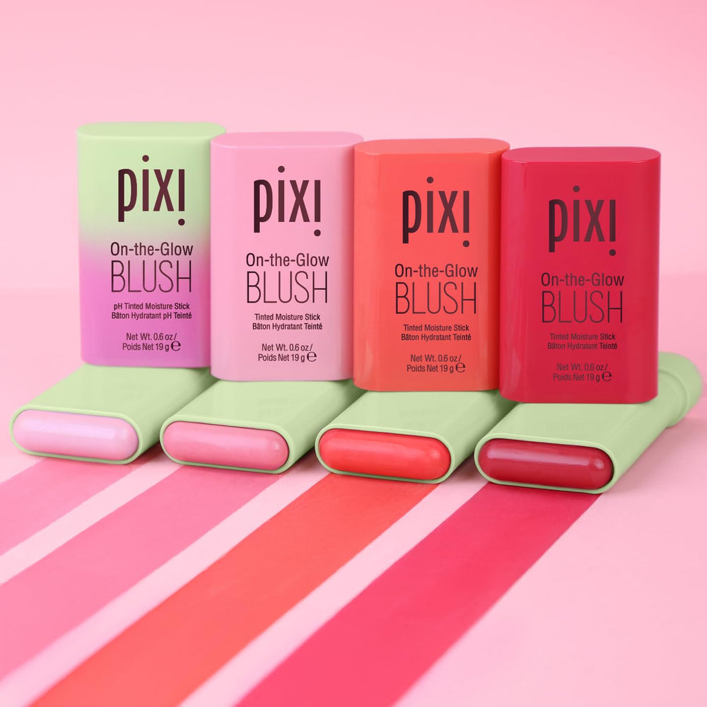 Pixi On-the-Glow Blush Juicy sin parabenos y fragancias.