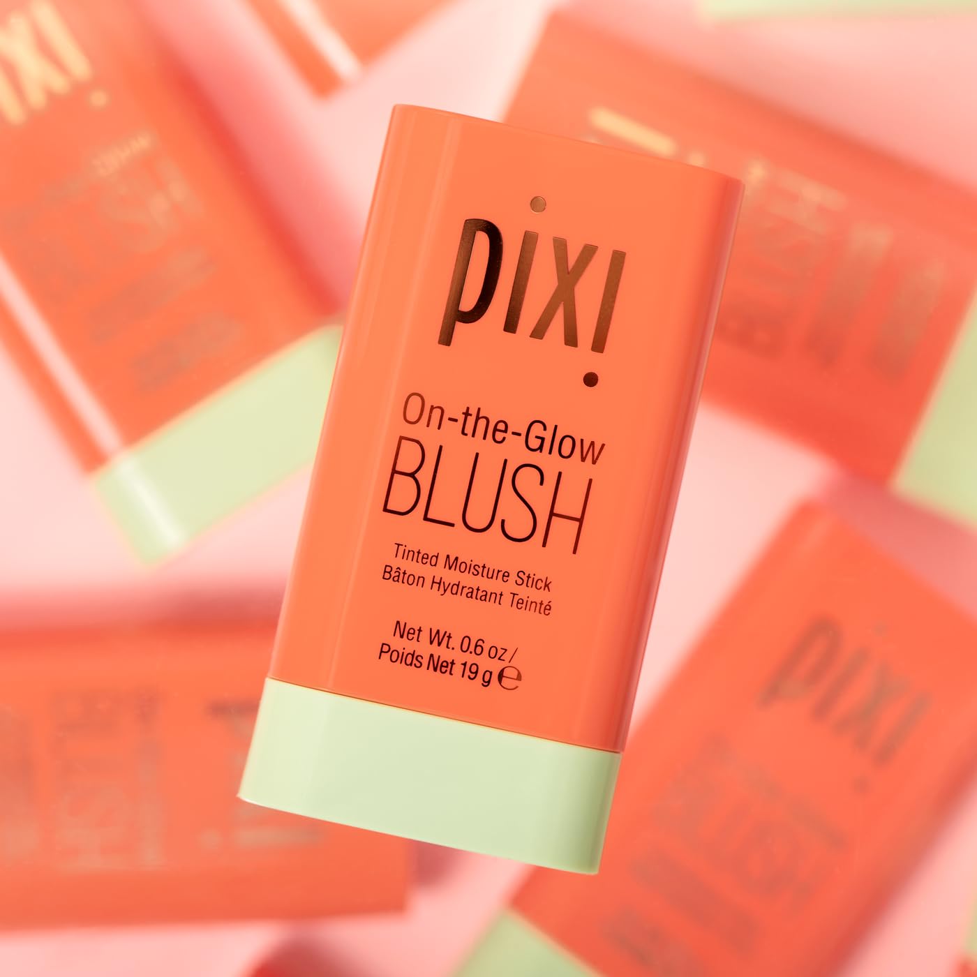 Pixi On-the-Glow Blush Juicy formato sólido para bolso.