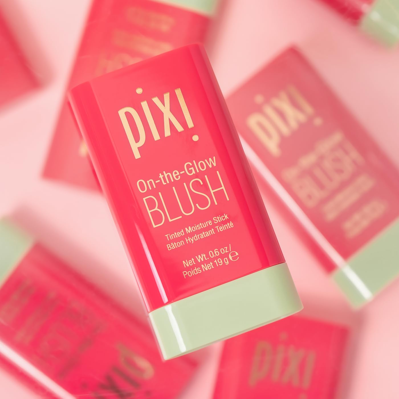 Pixi On-the-Glow Blush Ruby: uso dual para mejillas y labios