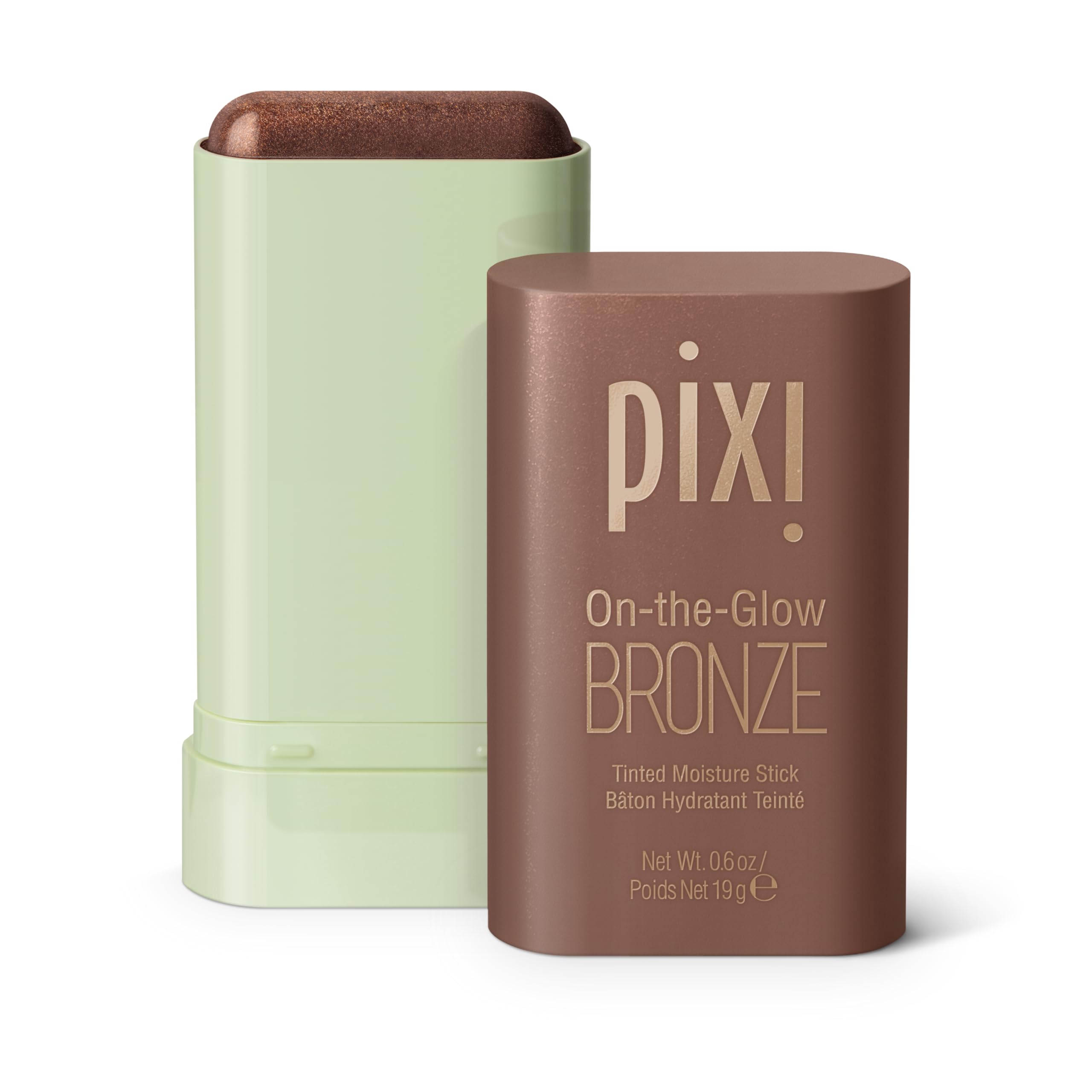 Pixi On-the-Glow Bronze BeachGlow, aplicación suave en mejillas para un brillo natural