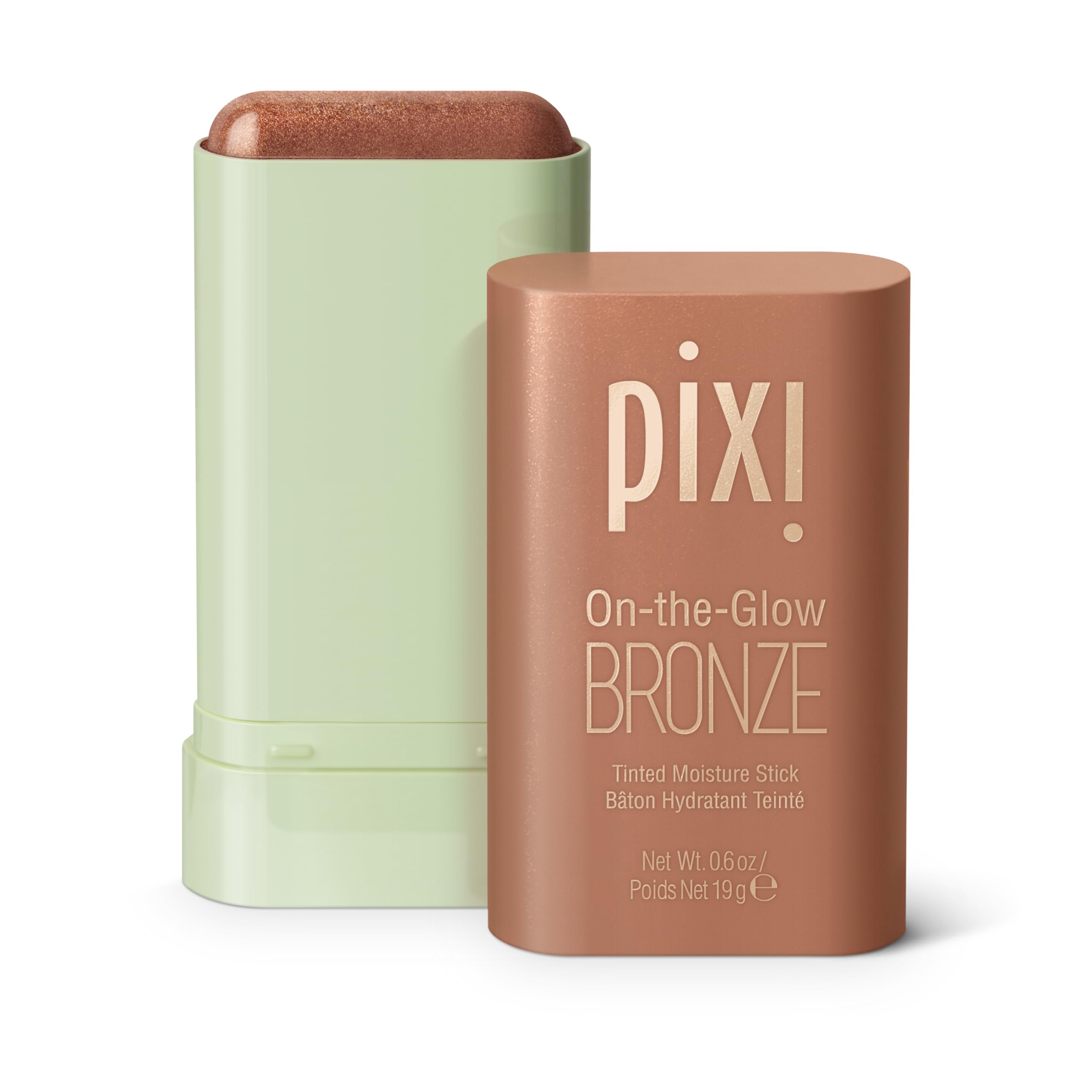 Pixi On-the-Glow Bronze stick deslizable para bronceado suave.