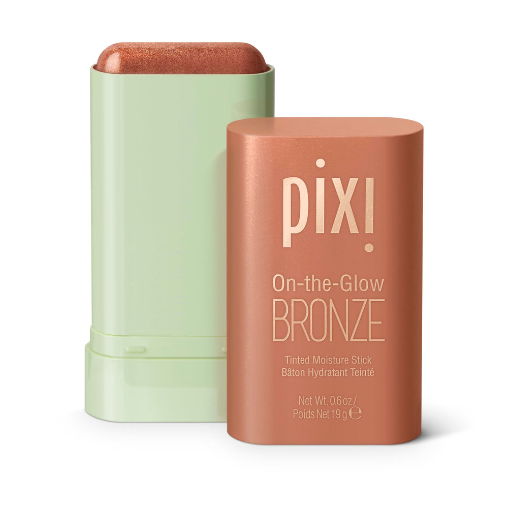 Pixi On-the-Glow Bronze stick deslizable para bronceado suave.