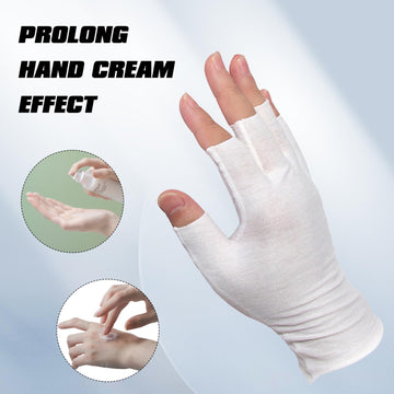PKRFCJ Guantes para spa nocturno y humectación de manos.