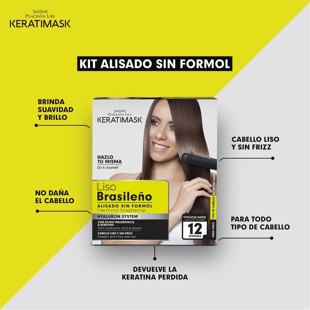 PLACENTA LIFE KERATIMASK aplicacion facil para uso casero