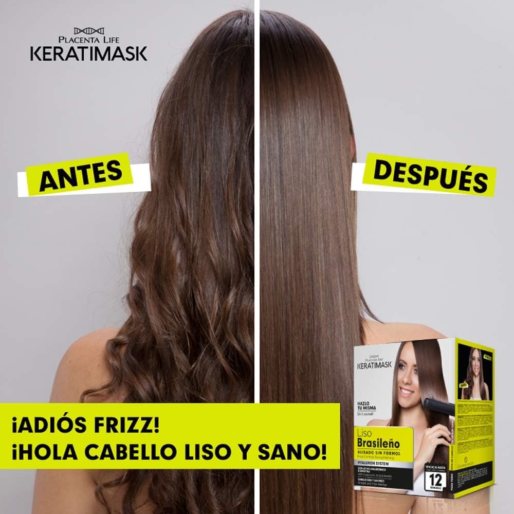 PLACENTA LIFE KERATIMASK control del frizz y manejo diario