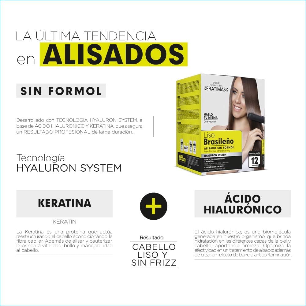 PLACENTA LIFE KERATIMASK duracion de 3 meses en el cabello