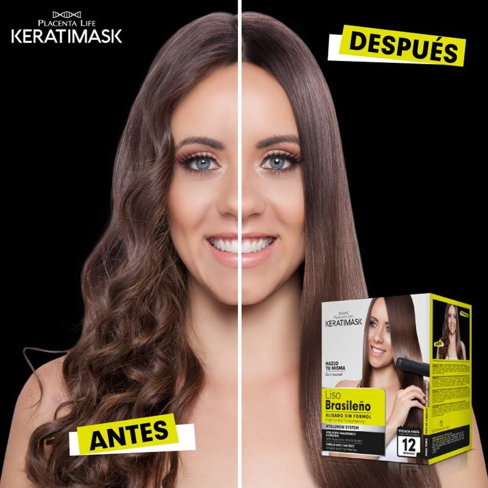 PLACENTA LIFE KERATIMASK suavidad y brillo al peinar
