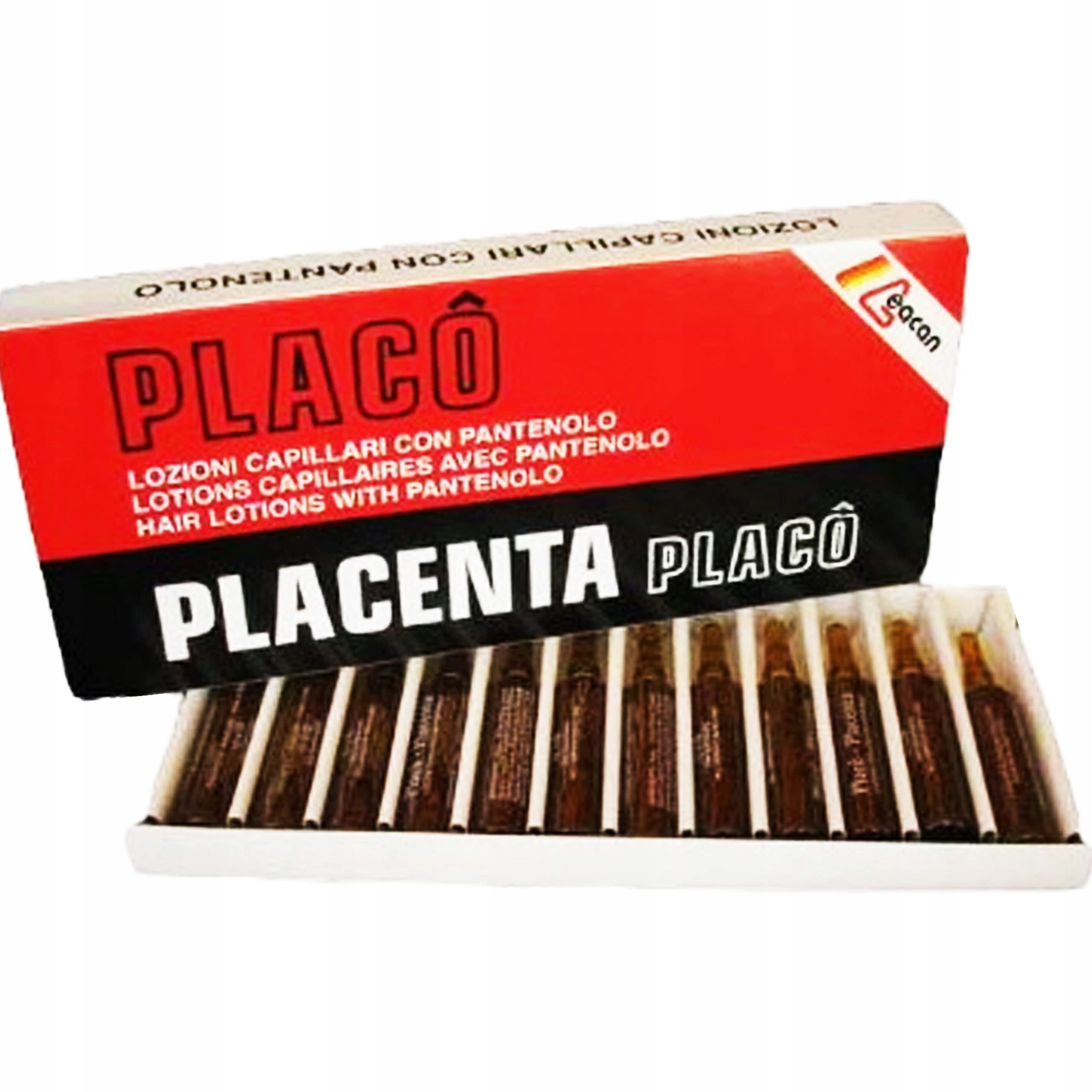 Placenta Placo resultado cabello nutrido y manejable.