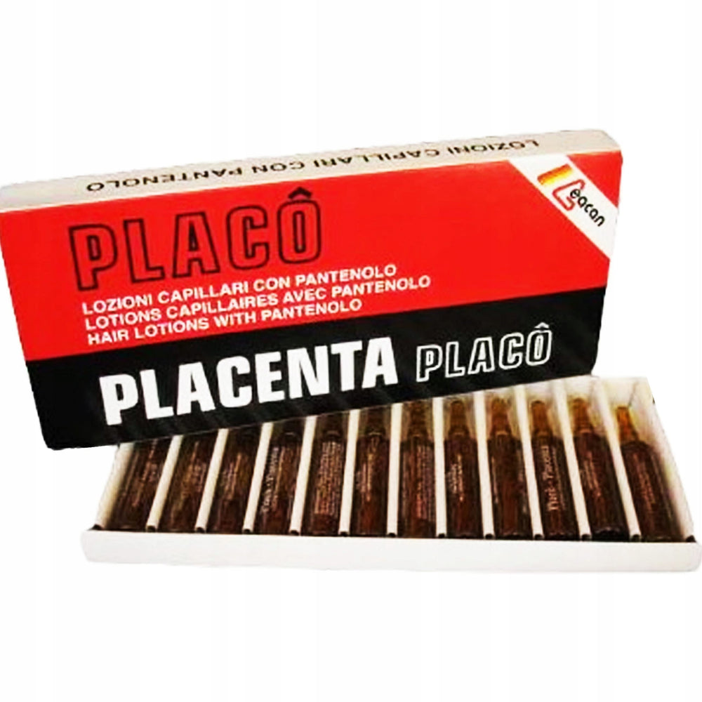 Placenta Placo resultado cabello nutrido y manejable.
