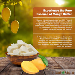 Plant Guru Mango Butter, cuidado del cabello para mayor fuerza