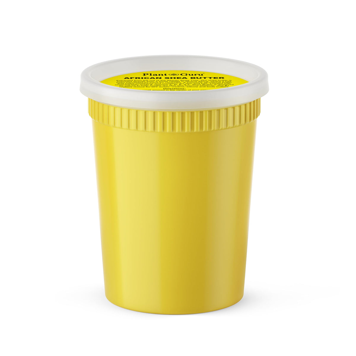 Plant Guru manteca karité cruda 32oz, hidratación profunda para piel