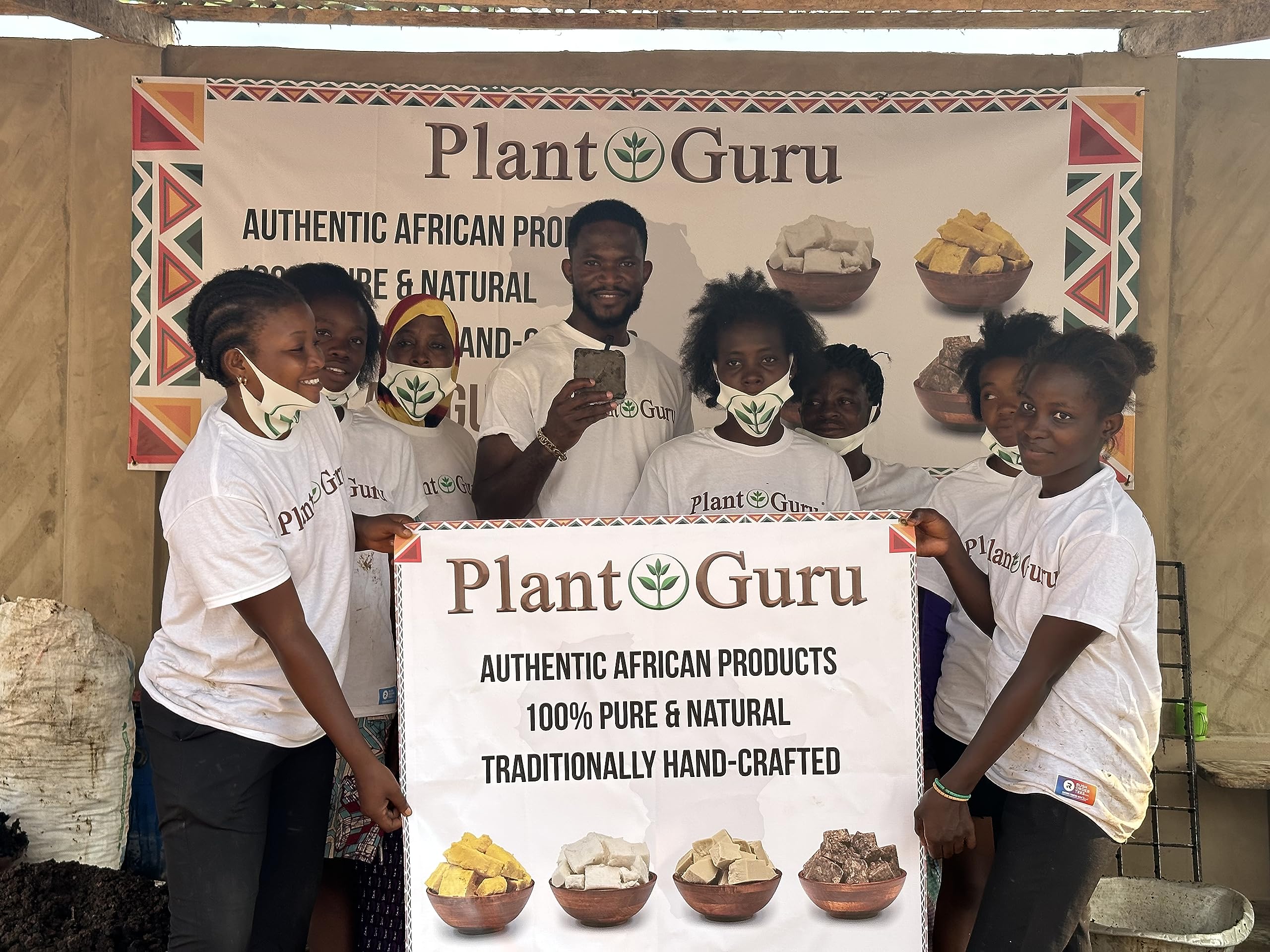Plant Guru Jabon Negro Africano, piel suave tras uso diario.