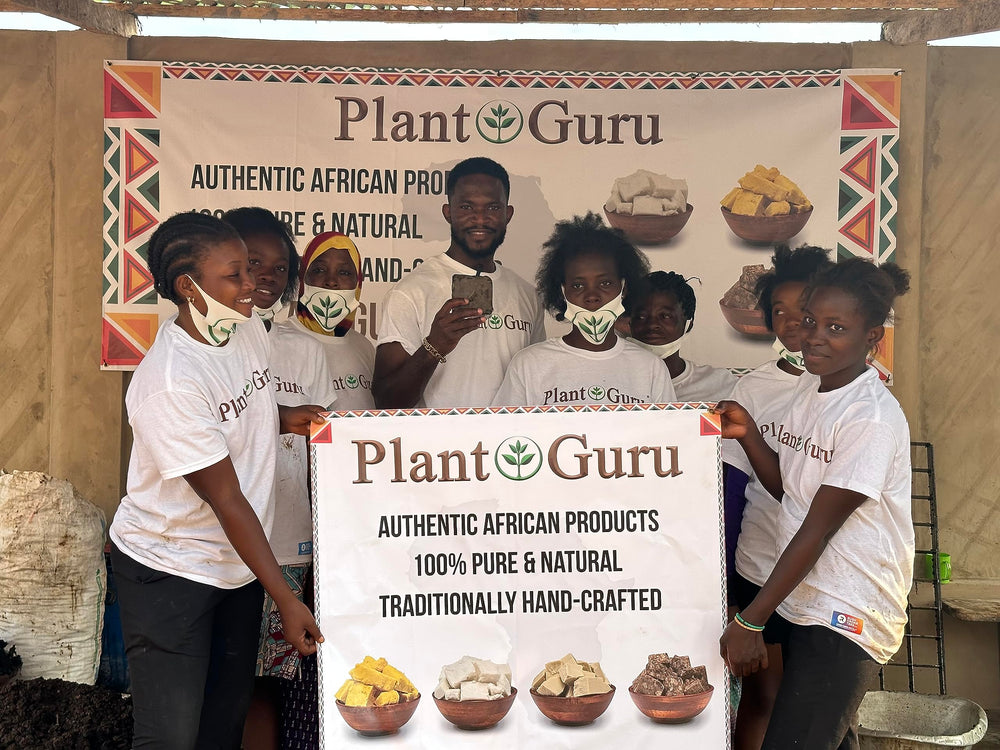 Plant Guru Jabon Negro Africano, piel suave tras uso diario.