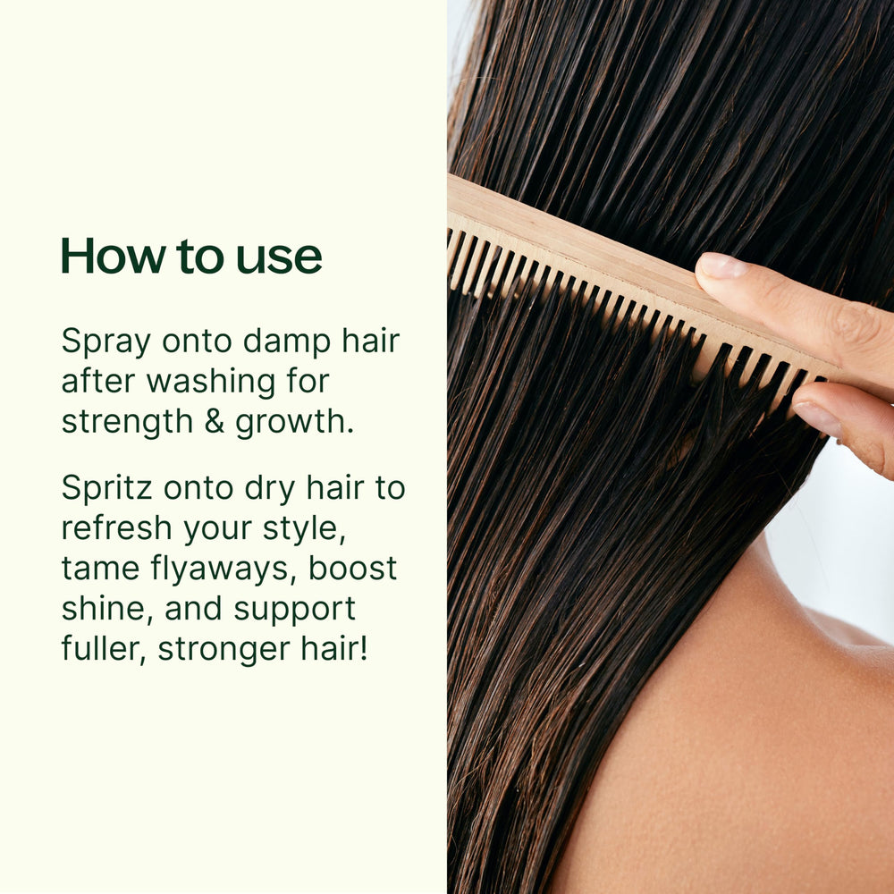 Plant Therapy spray romero-agua-arroz para uso diario aporta frescura y volumen