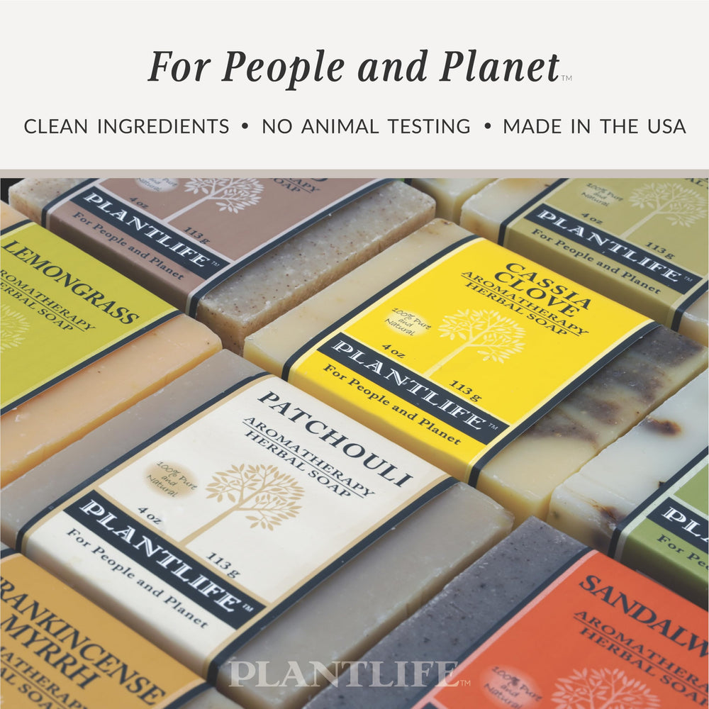 Calendula en Jabón Barra Lemongrass Plantlife para cuidado de la piel.