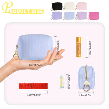 Neceser Playexen de pana para bálsamo labial, mantiene todo ordenado.
