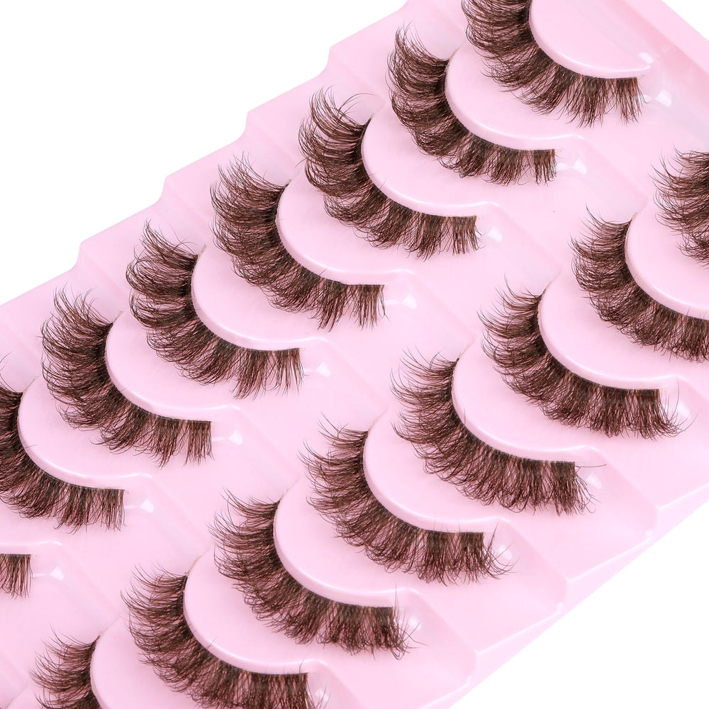 Pleell pestanas marron definicion suave para mirada más amplia.