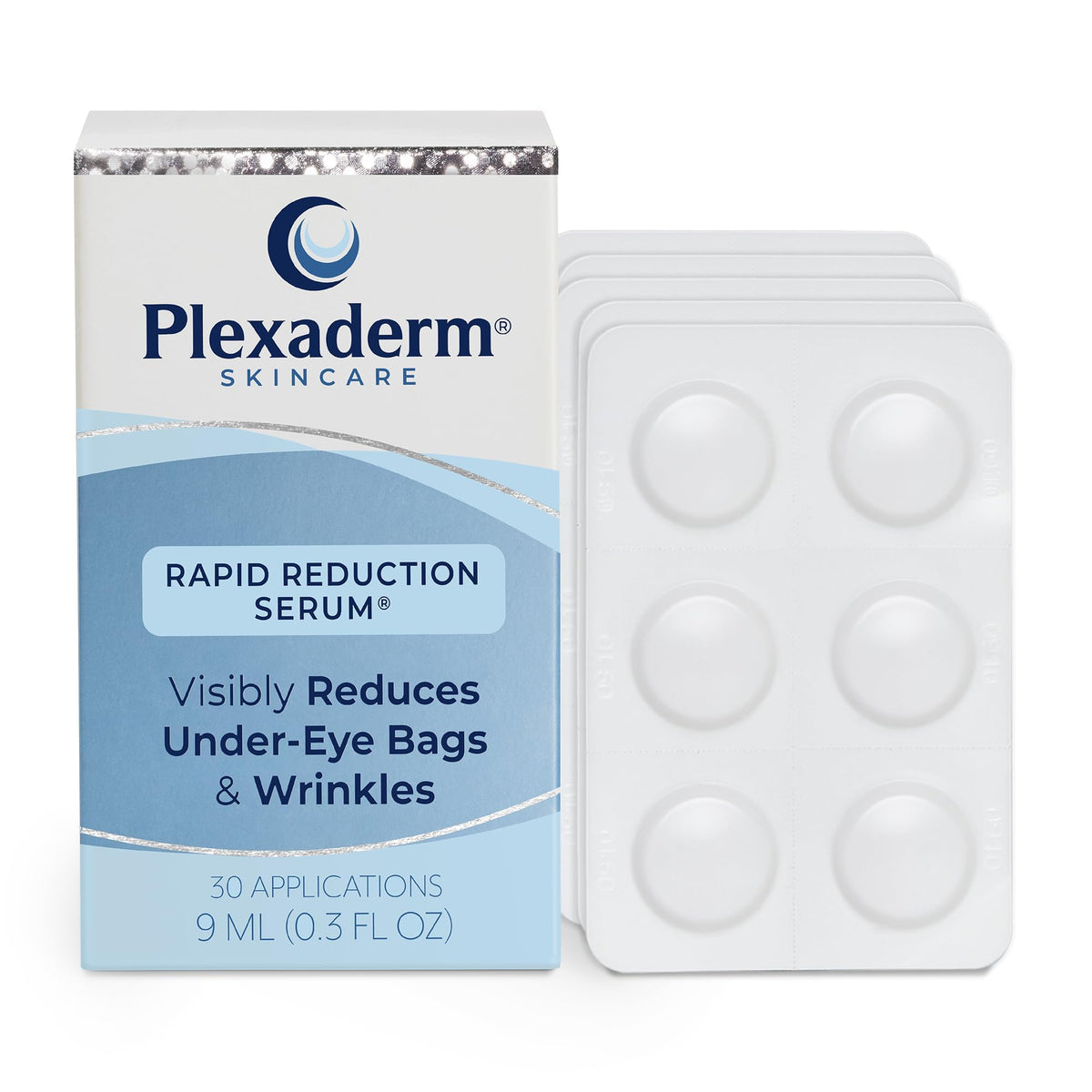 Plexaderm empaque del serum para uso diario cómodo y práctico.