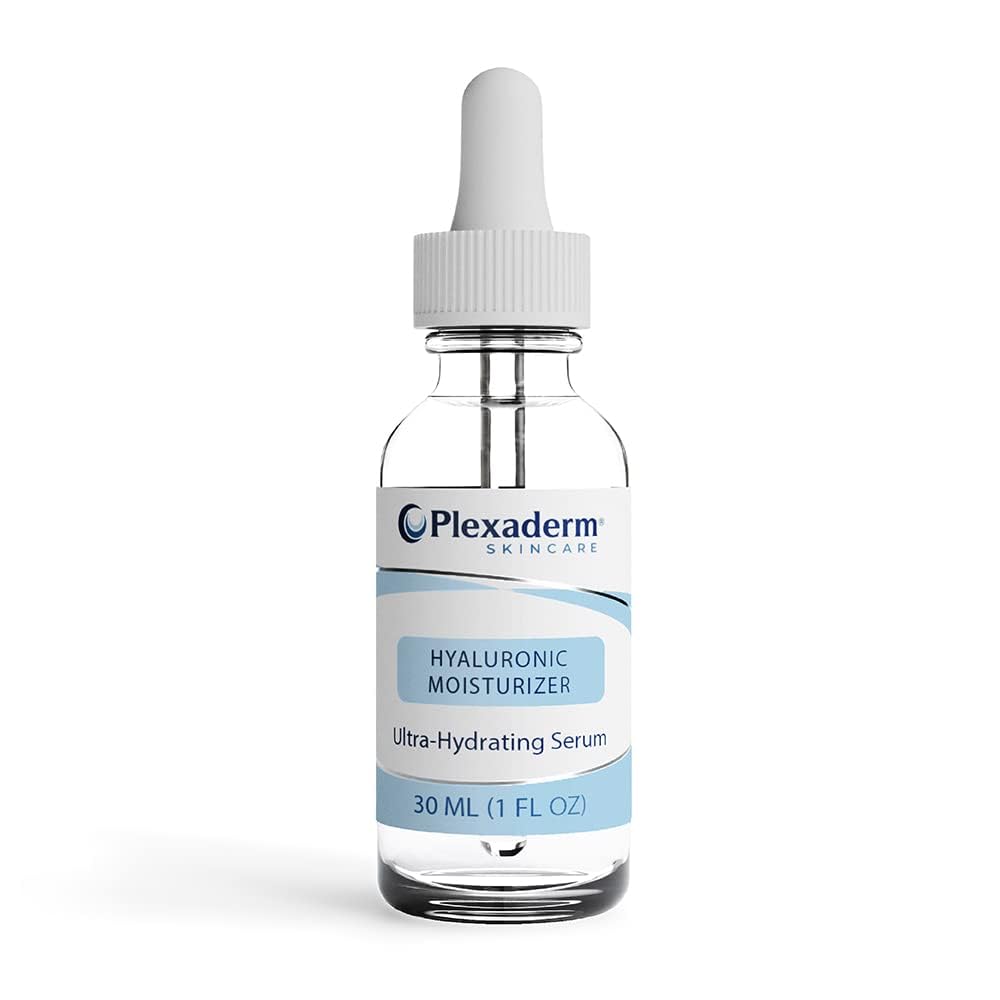 Plexaderm Hidratante Hialurónico en bote ofrece hidratación duradera para la piel.