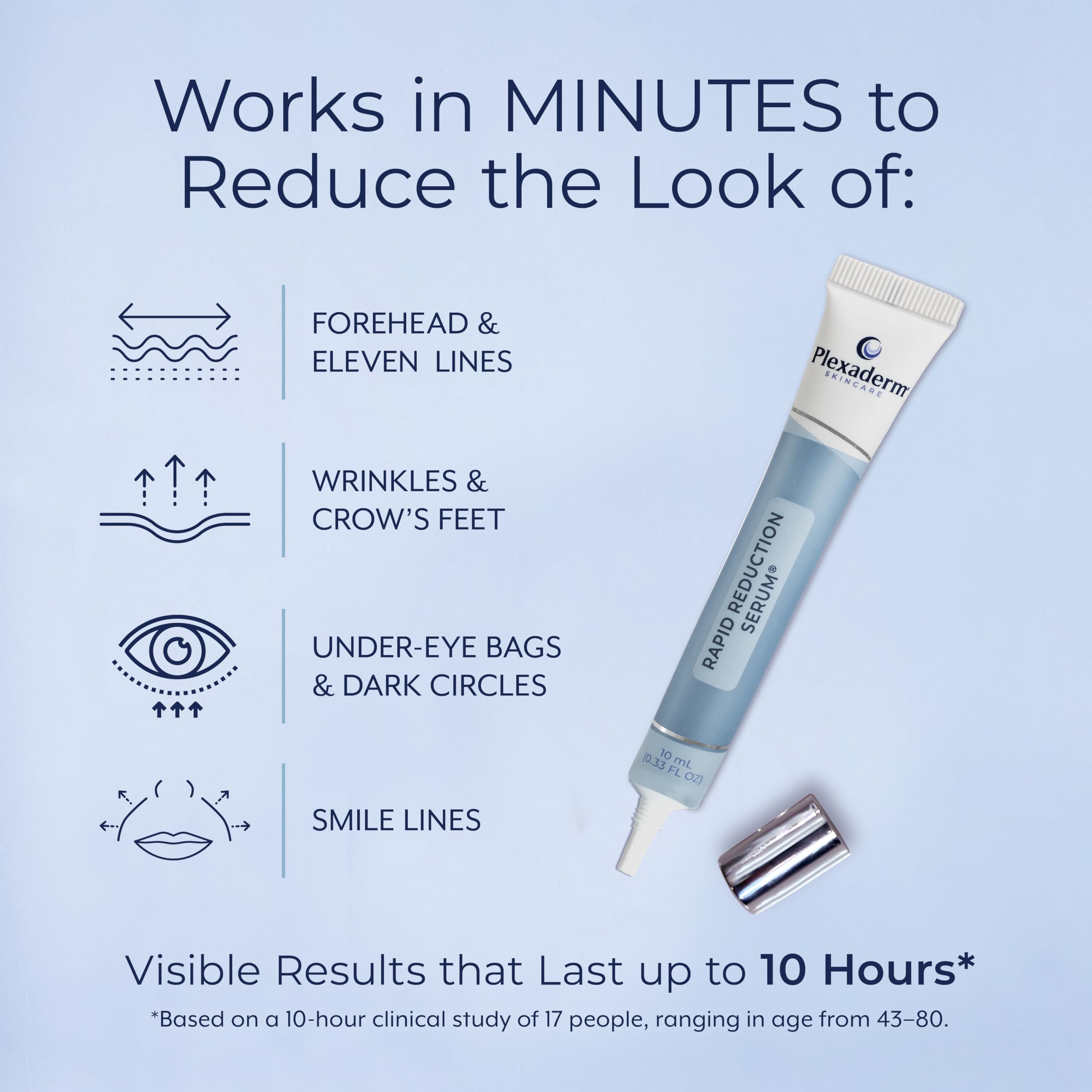 Plexaderm serum-textura satinada que deja un acabado suave y natural.