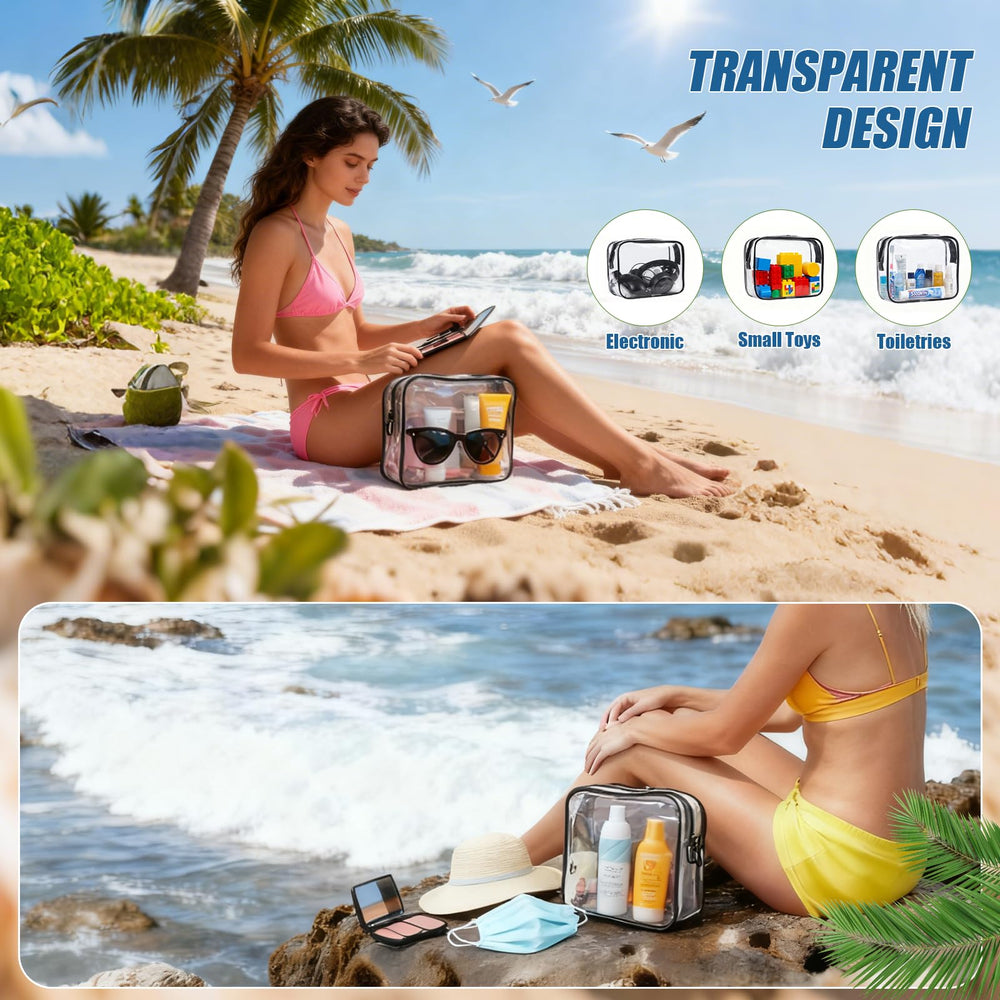 ploimyur bolsa transparente resistente al agua protege contenidos durante viajes