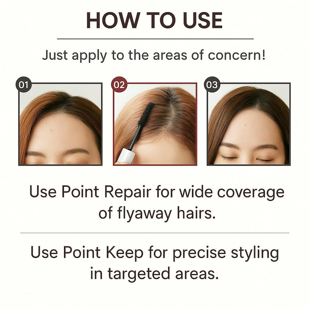 Plus eau aplicador mascara, precision para peinar, retoques rapidos en cualquier lugar