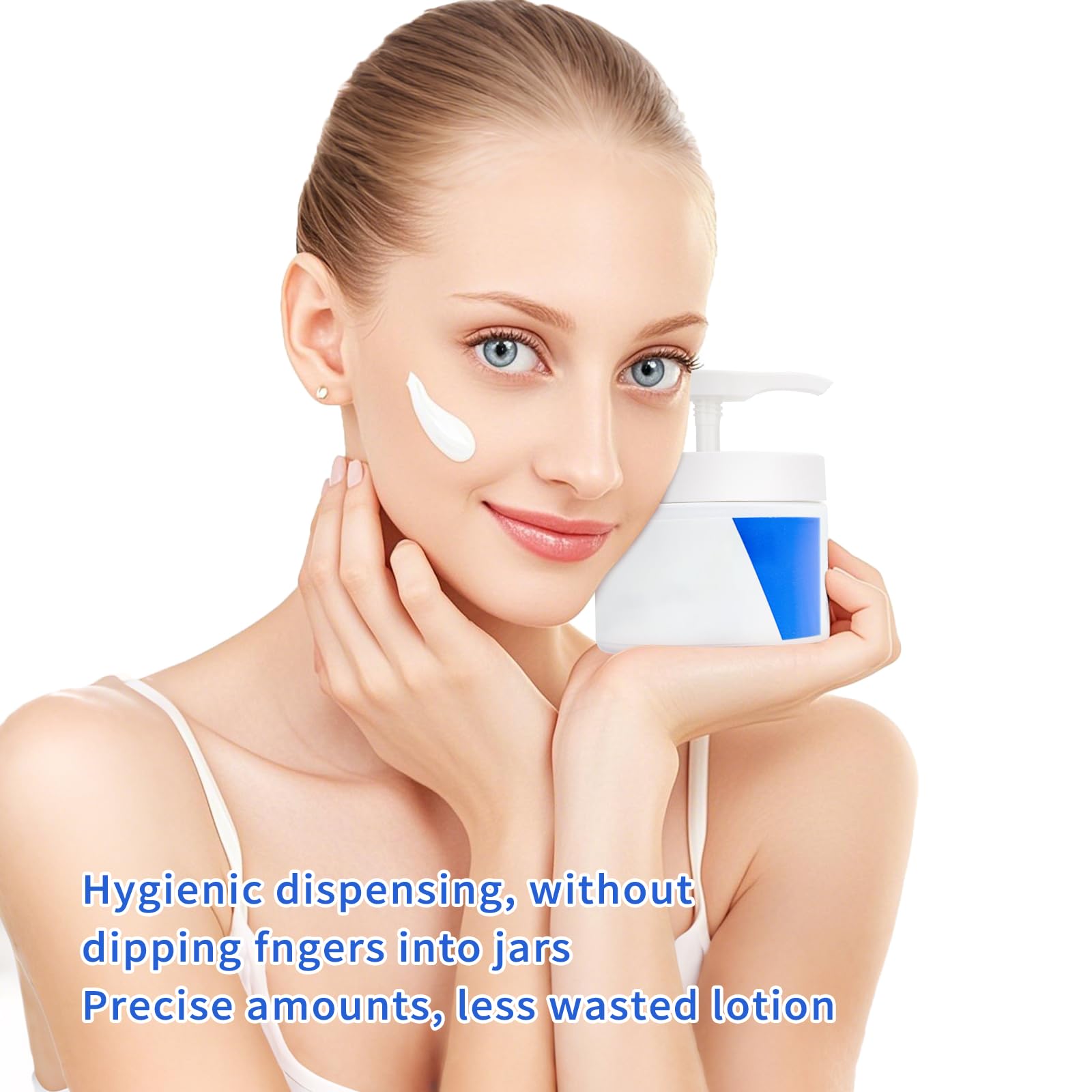 Plus tard dispensador para crema CeraVe, facilita dosis sin raspar.