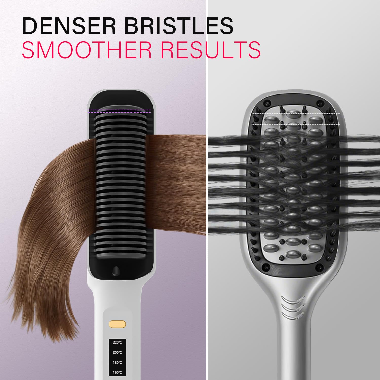 Plynexis cuatro ajustes de temperatura para adaptar el calor a tu cabello.