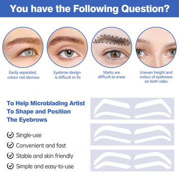 PMUBEAUTY delineado de cejas portátil para retoques fuera de casa.
