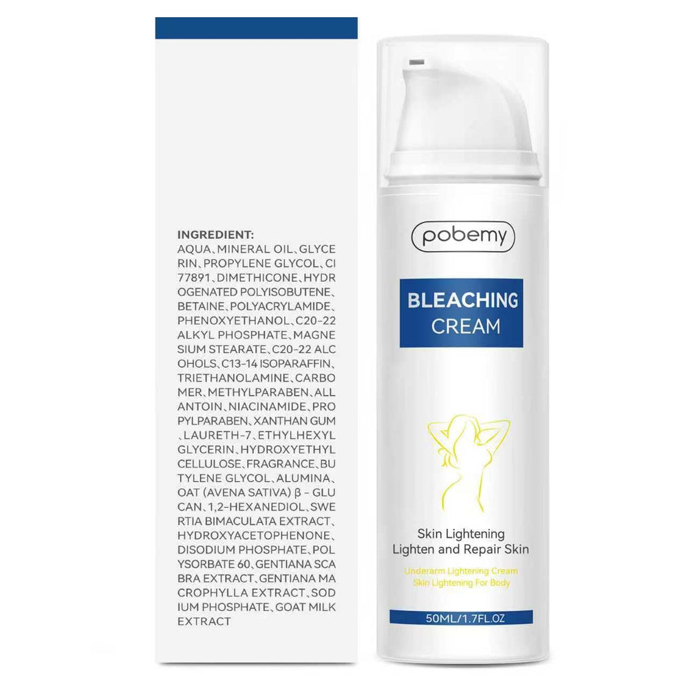 POBEMY tono de piel crema aclaradora para apariencia uniforme.
