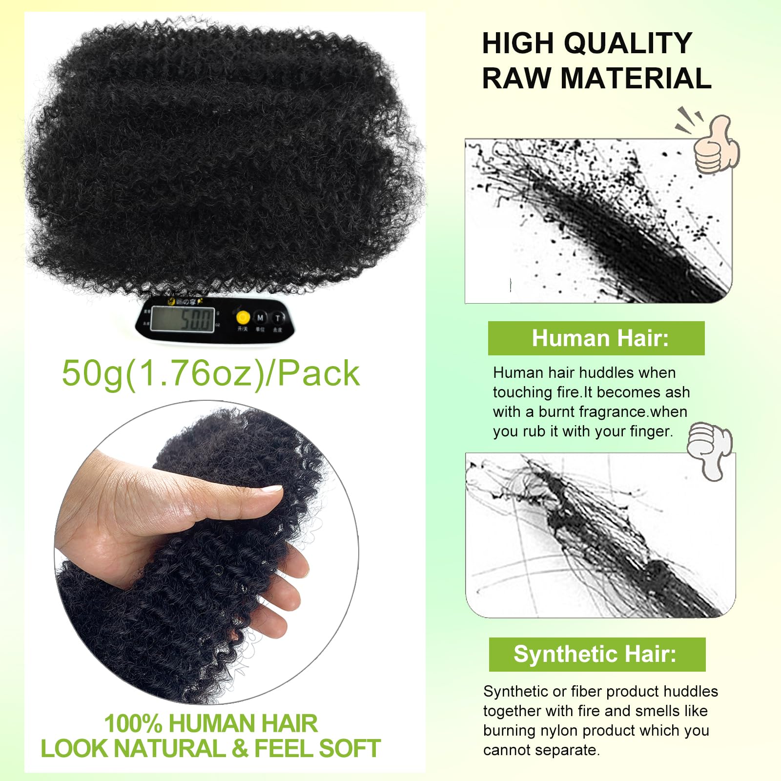 Poetically Afro Kinky extensiones para dreadlocks: crear locs de hermana con facilidad.