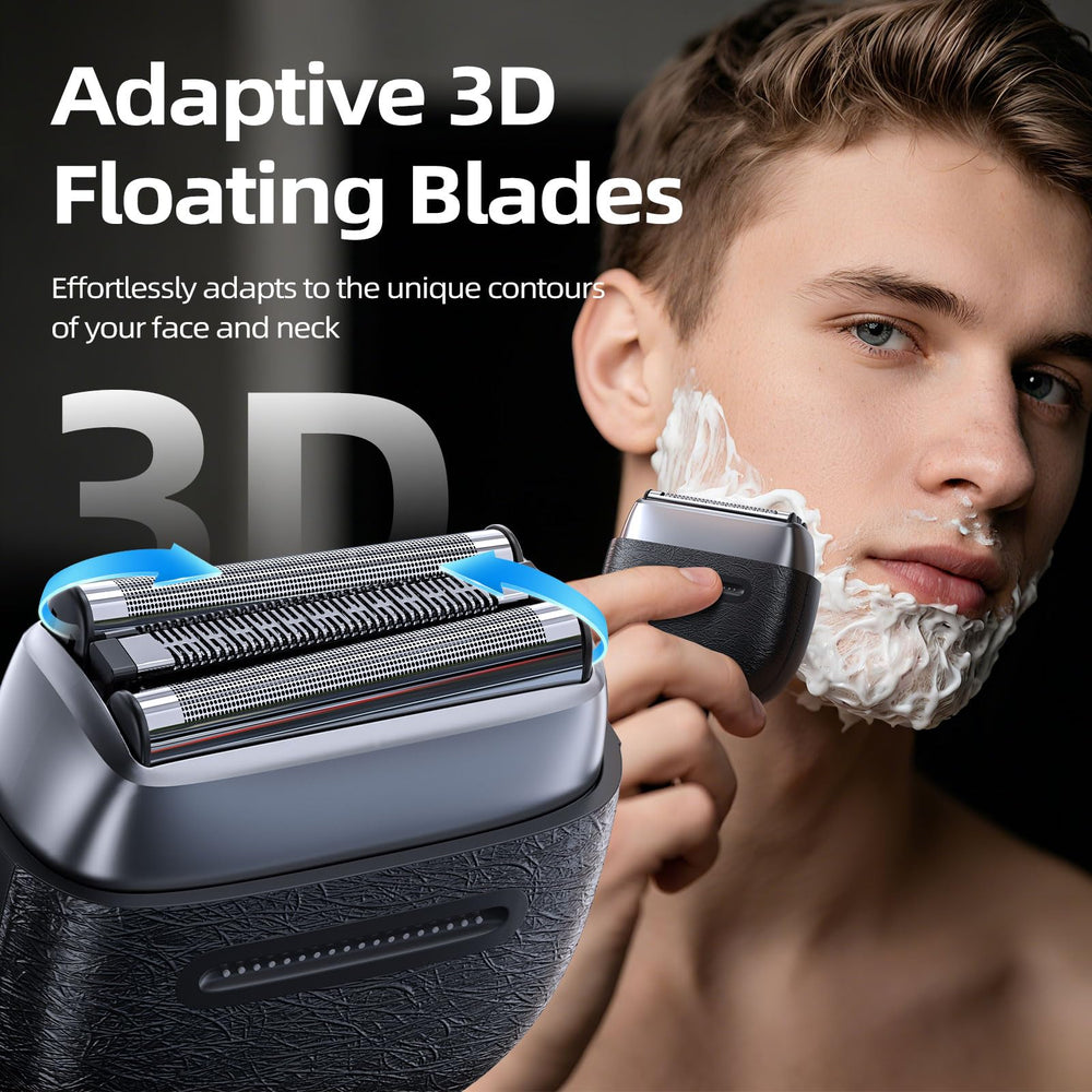 POHO afeitadora eléctrica impermeable IPX7 para uso en ducha