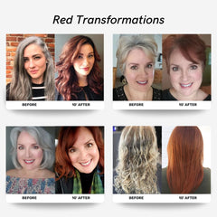 POLAR HAIR CARE – Application couleur rouge pour des résultats en 10 minutes.