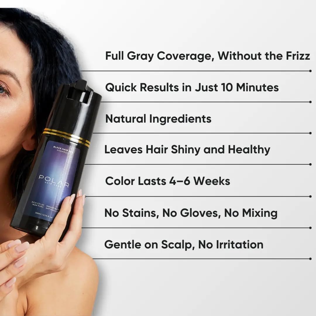 POLAR HAIR CARE – Bouteille de colorant rouge prête à l’emploi pour un teint vivant.