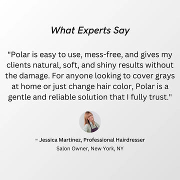 Polar Hair Care: caja-del-kit para uso casero, fácil de usar.