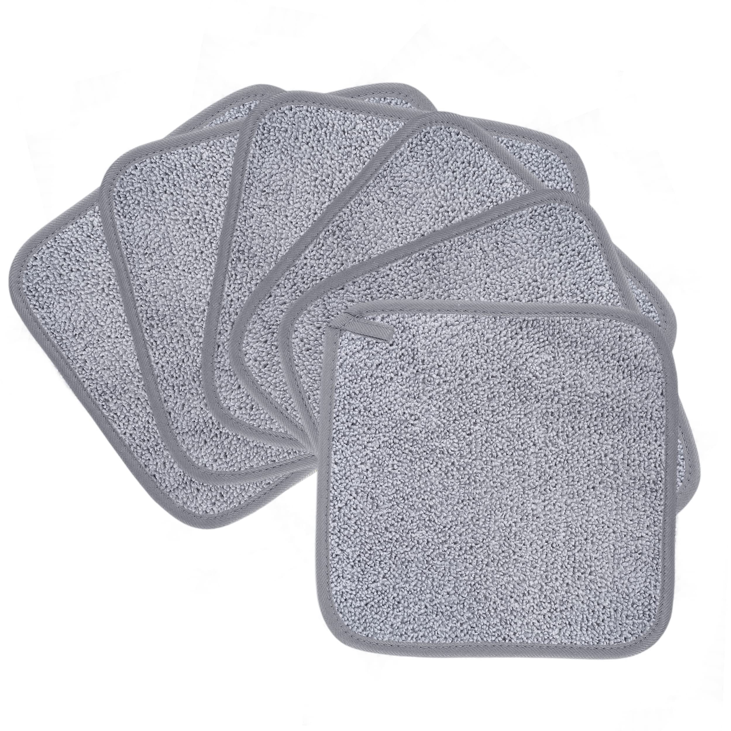 POLYTE toallitas desmaquillante de microfibra 8x8, desmaquilla con agua sin irritar la piel.