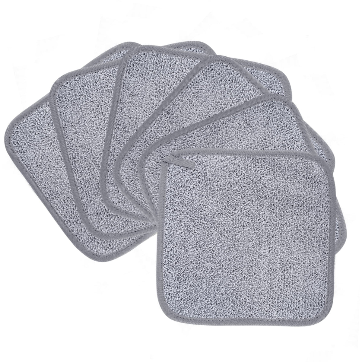 POLYTE toallitas desmaquillante de microfibra 8x8, desmaquilla con agua sin irritar la piel.