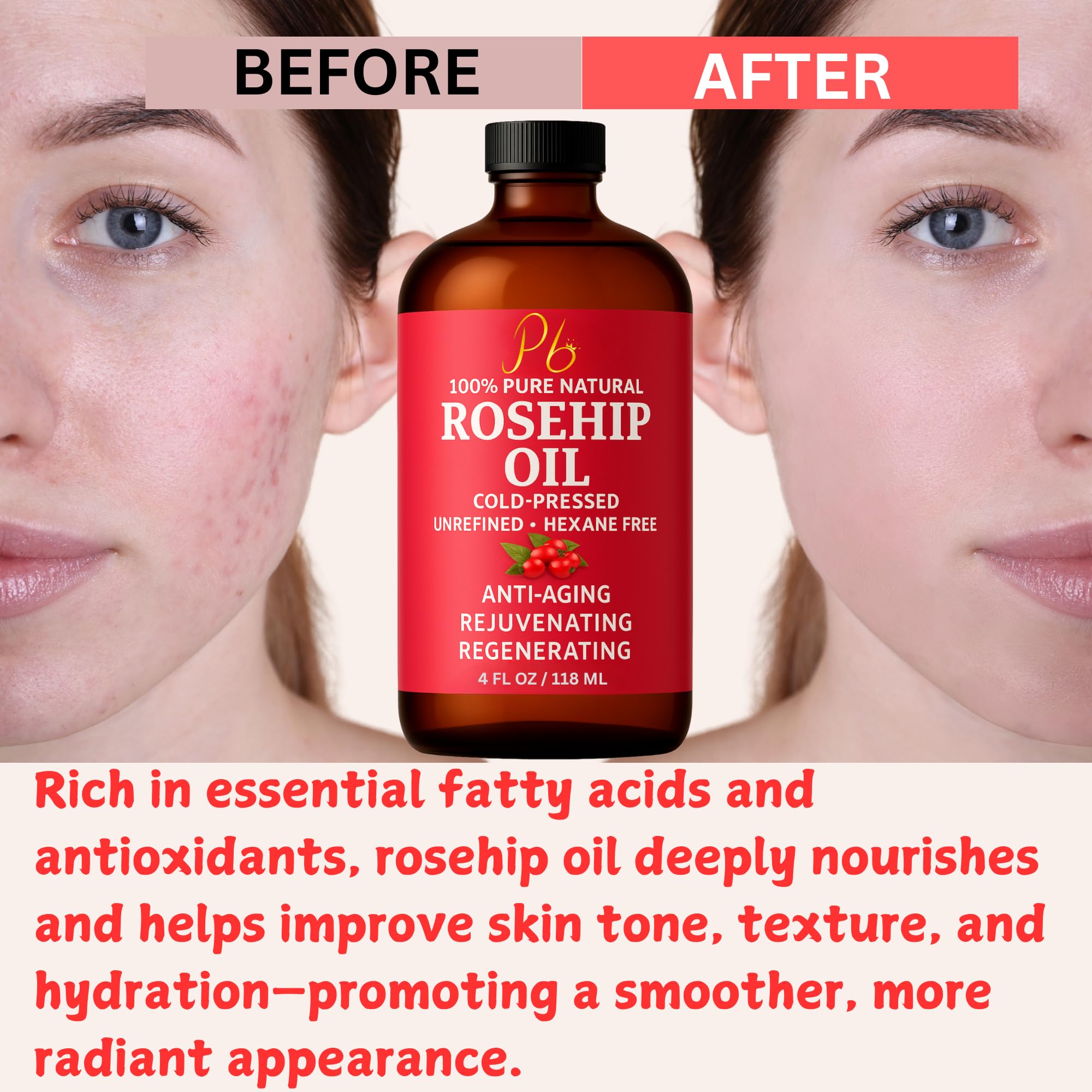 Pomberries Rosehip Oil as carrier oil for DIY blends and essential oils