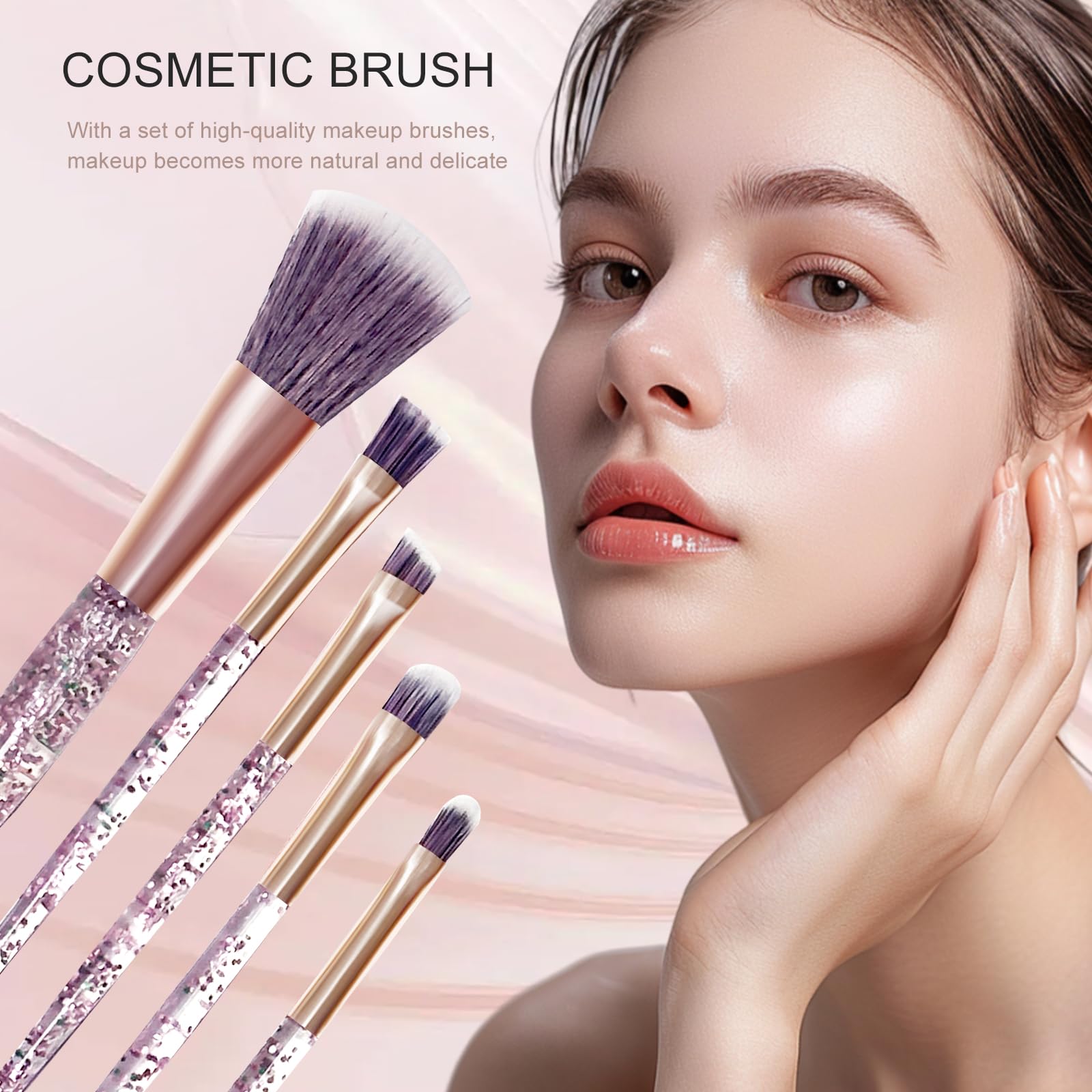 Pomcral Trousse Maquillage Compacte: rangement facile pour voyage.