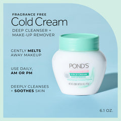 POND'S Bálsamo desmaquillante hidratante, textura cremosa retira maquillaje con suavidad.