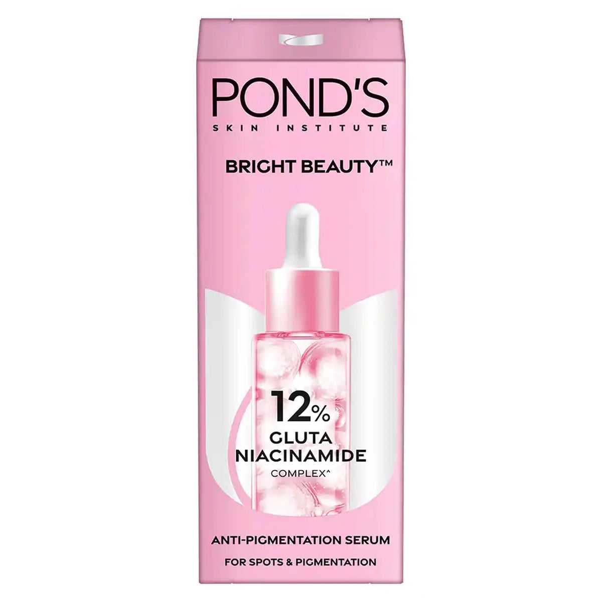 POND'S Bright Beauty Serum, gota de aplicación, facilita la absorción uniforme.