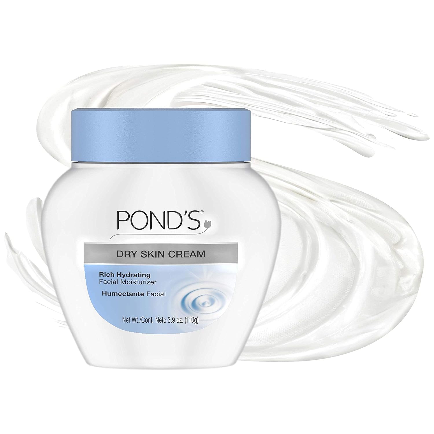 POND'S crema para piel seca ayuda a suavizar la textura diaria
