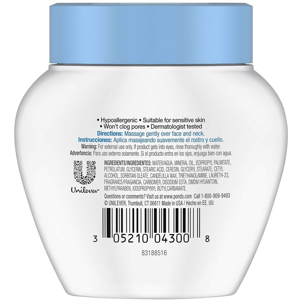 POND'S hidrata profundamente, deja piel suave y flexible tras cada uso