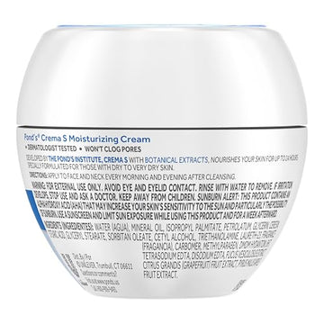 POND'S Crema nutritiva hidratante, absorción rápida y piel suave durante el día.