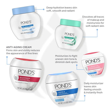 POND'S Cuidado cotidiano que nutre y refresca la piel.