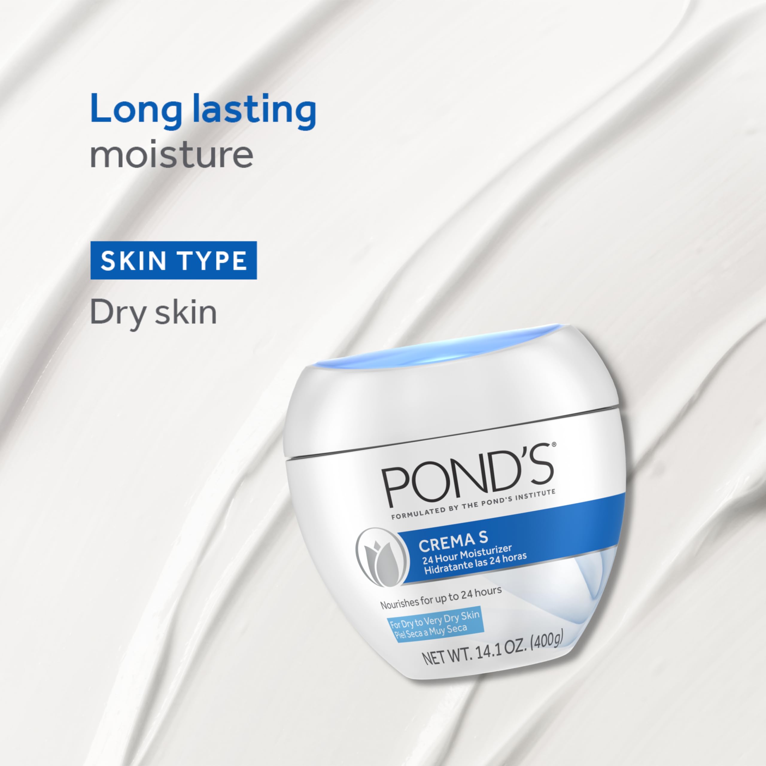 POND'S Envase práctico para viaje y uso diario.