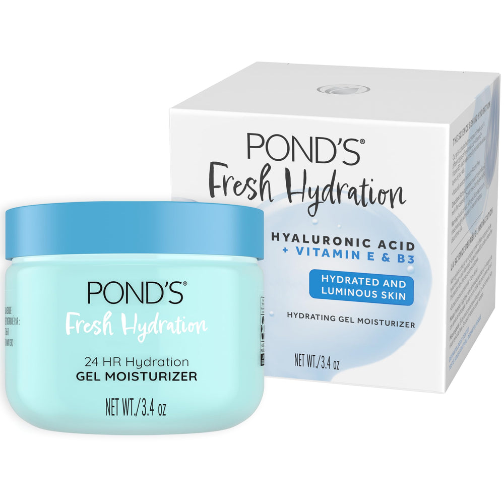 POND’S Gel hidratante fresco 24h para piel suave y luminosa.