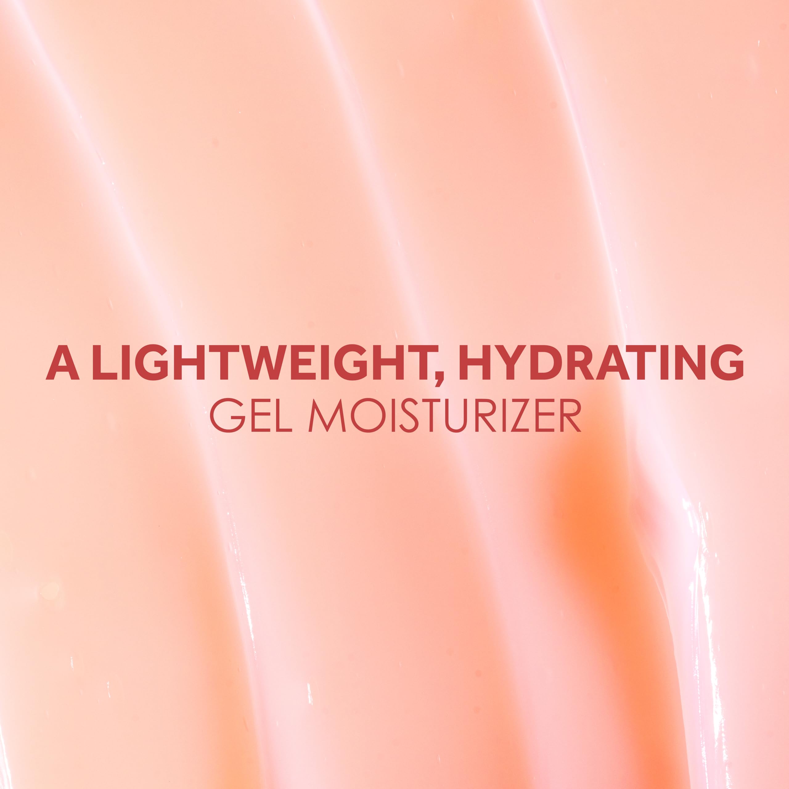 POND'S gel hidratante de sandía, rostro iluminado tras hidratación de 24 h.