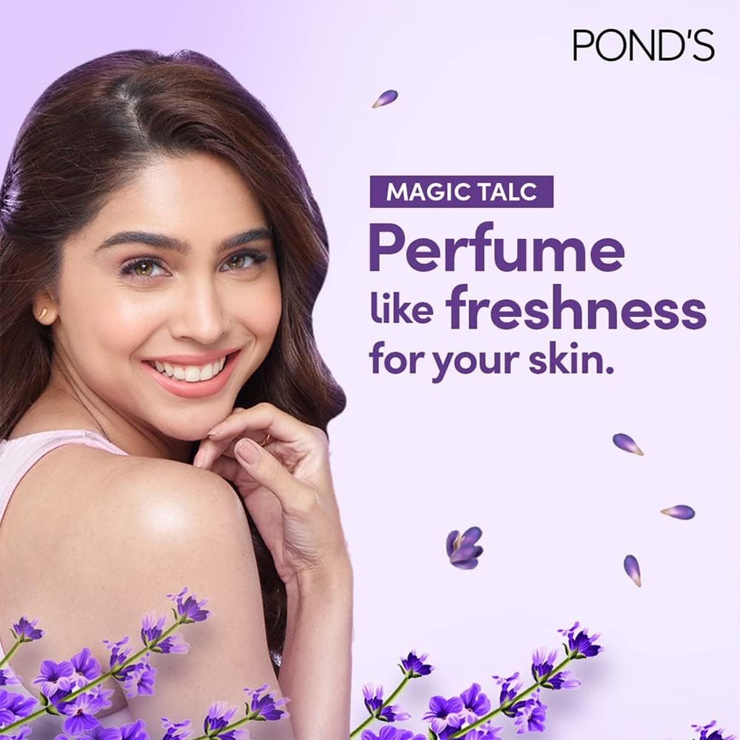 Pond's Magic Talco: aplicación facial para absorber sudor y brillo suave.