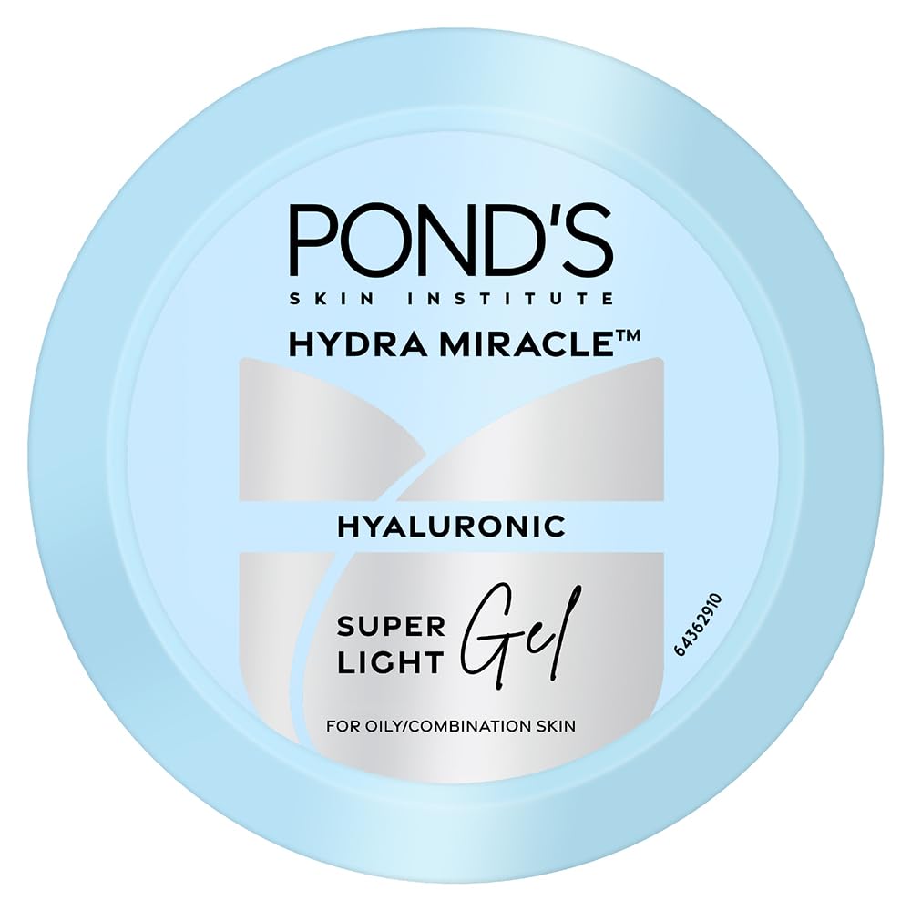 Pond's Super Light Gel: envase cercano para uso diario y fácil manejo.